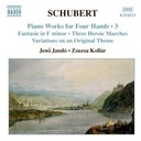 Naxos Schubert: Piano Works For Four