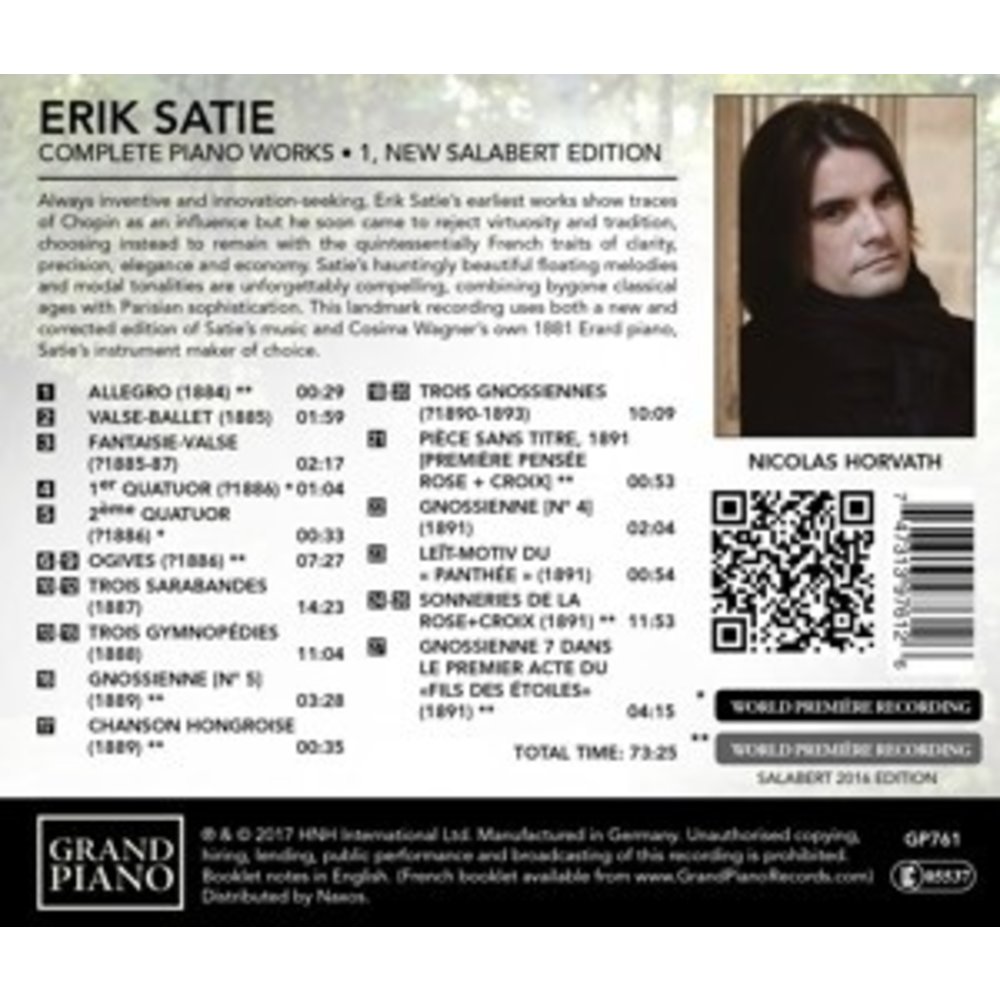 Grand Piano Complete Piano Works, Urtext Edition . 1