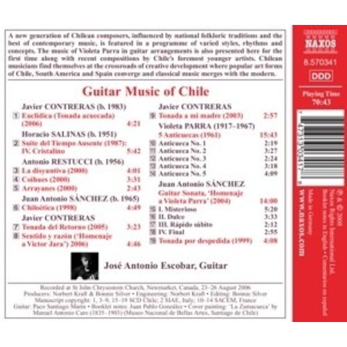 Naxos Guitar Music Of Chile