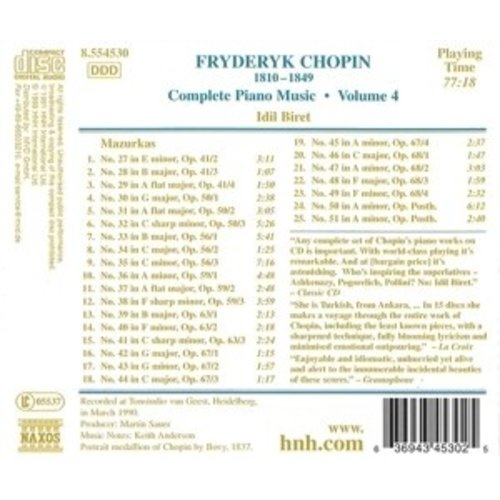 Naxos Chopin: Piano Music Vol.4