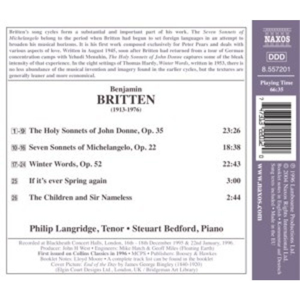 Naxos The English Song Series.7.Brit