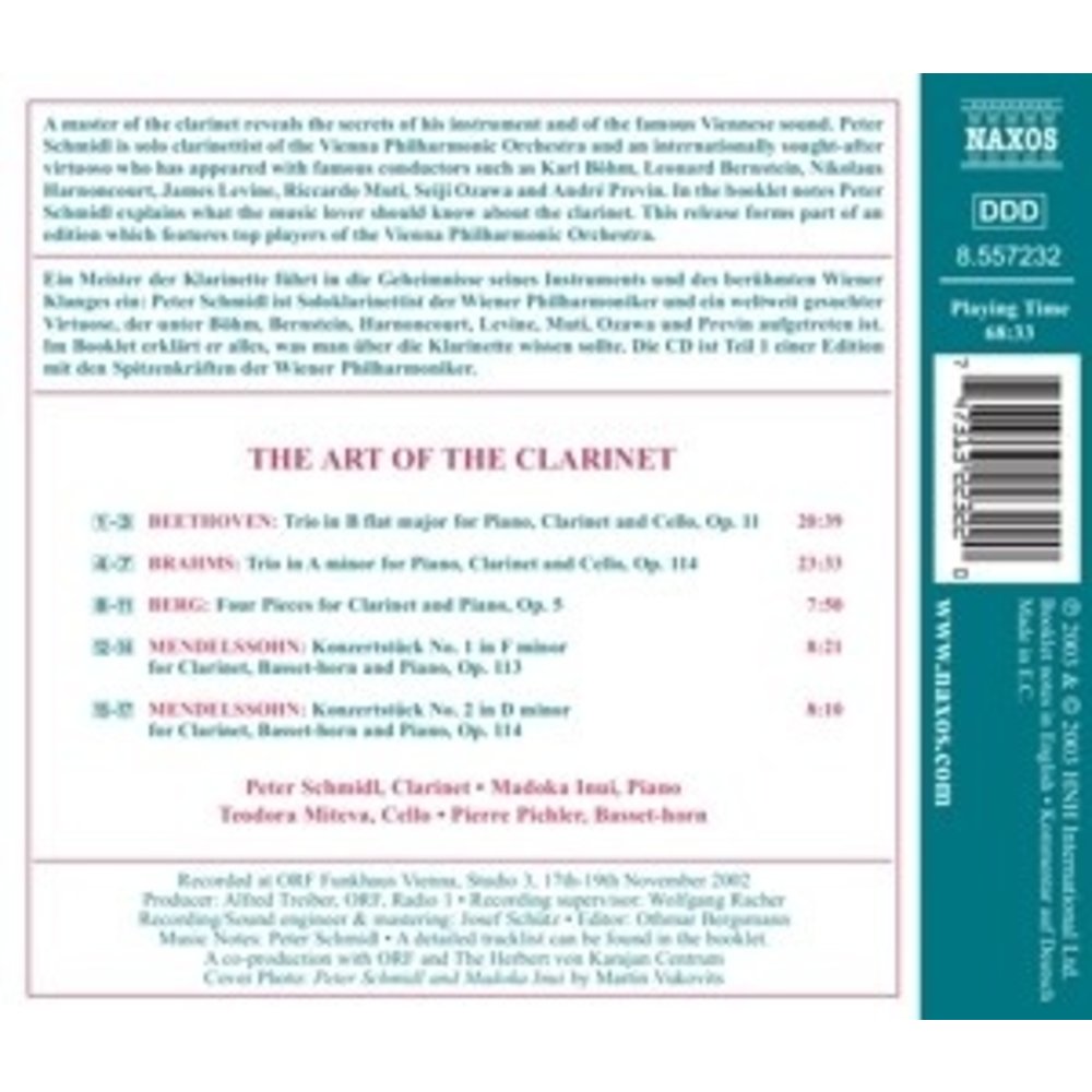 Naxos The Art Of The Clarinet
