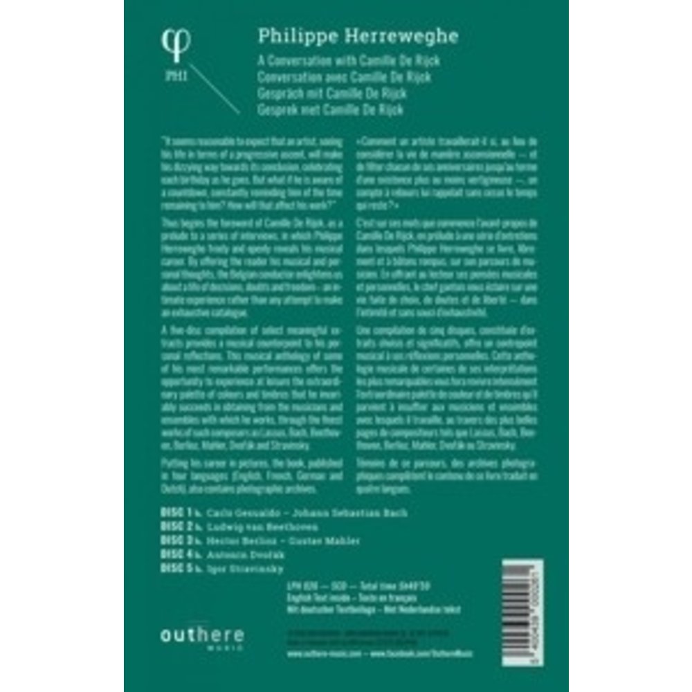 Phi Philippe Herreweghe: A Conversation With Camille D