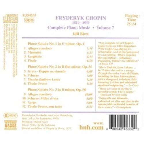 Naxos Chopin: Piano Music Vol.7