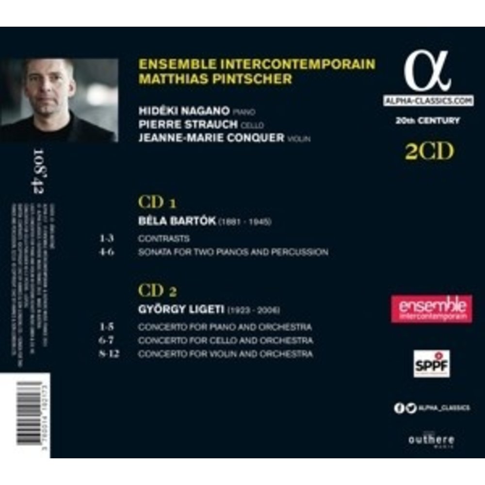 ALPHA Contrasts/Sonata For Two Pianos And Percussion