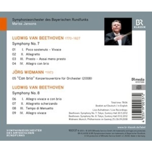 BR-Klassik Symphonies Nos. 7 & 8