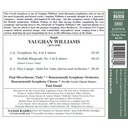 Naxos Vaughan Williams: Sym. No.4