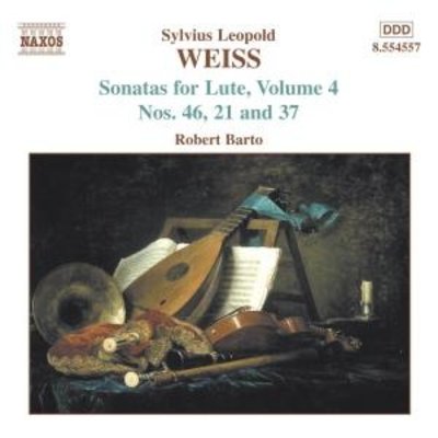 Weiss: Sonatas For Lute Vol.4