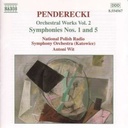 Naxos Penderecki: Orches.works Vol.2