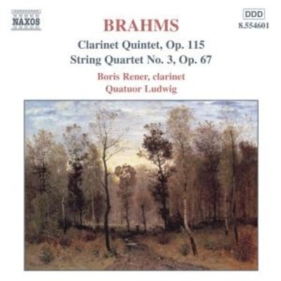 Brahms:clarinet Quintet,Op.115