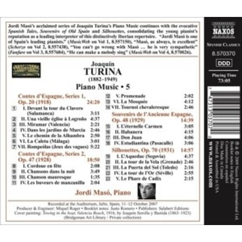 Naxos Turina: Piano Music 5
