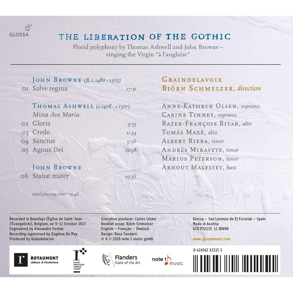 GLOSSA T. Ashwell & J. Browne: The Liberation of the Gothic