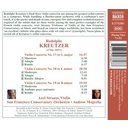 Naxos Kreutzer: Violin Concertos 17-19