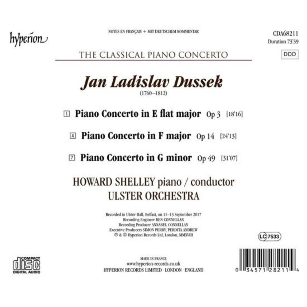 Hyperion Piano Concertos Op 3 14 & 49