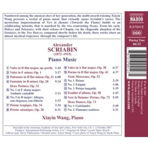 Naxos Scriabin: Piano Music