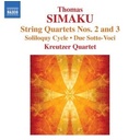 Naxos Simaku: String Quartets 2 & 3