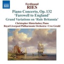 Naxos Ries: Piano Concertos Vol.3