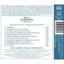 Naxos Parsons: Choral Music