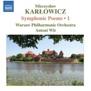 Naxos Karlowicz: Symphonic Poems 1