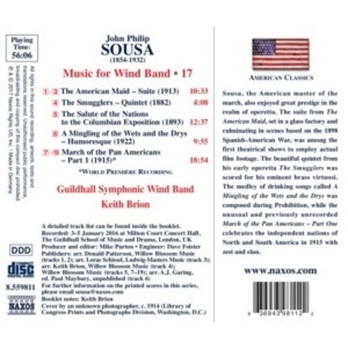 Naxos Music For Wind Band, Vol. 17