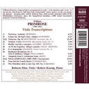 Naxos Primrose: Viola Transcriptions