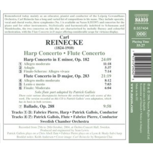 Naxos Reinecke: Flute Concerto / Har