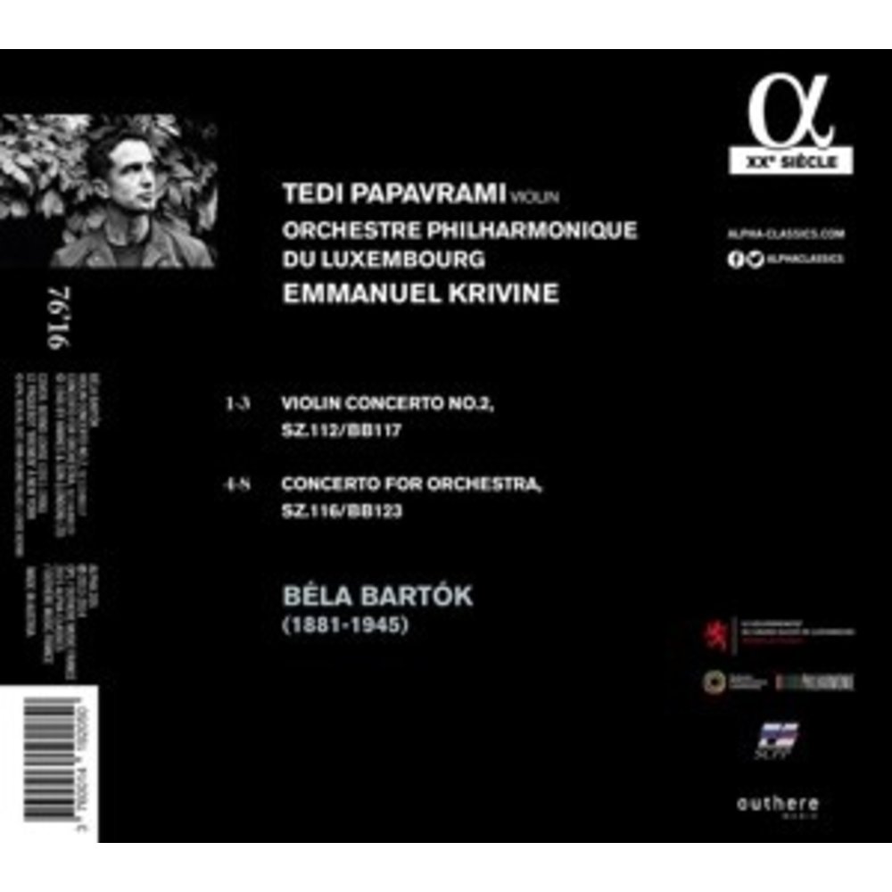 ALPHA Violin Concerto No.2/Concerto For Orchestra