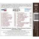 Naxos Kraus: Complete German Songs