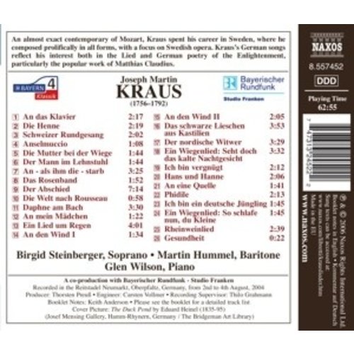 Naxos Kraus: Complete German Songs