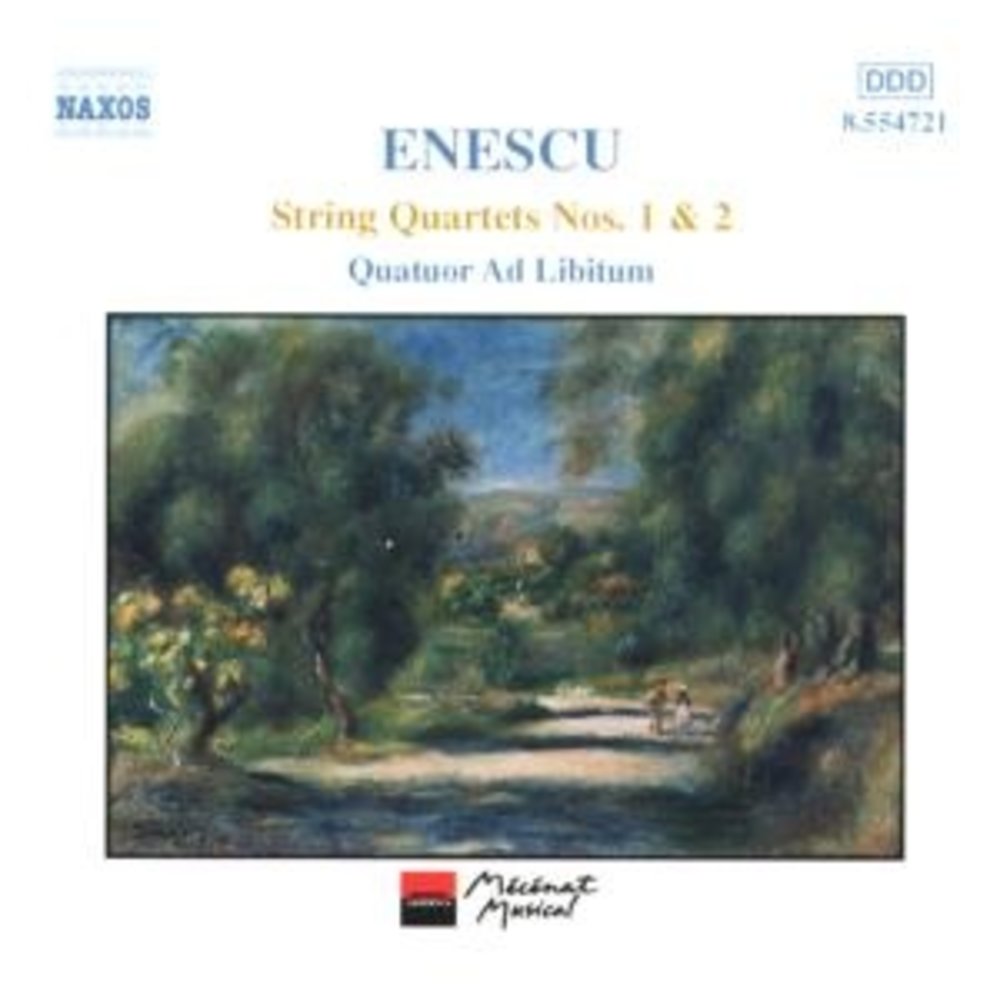 Naxos Enescu:string Quartets Nos.1&2