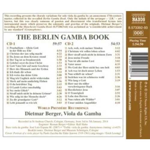 Naxos The Berlin Gamba Book