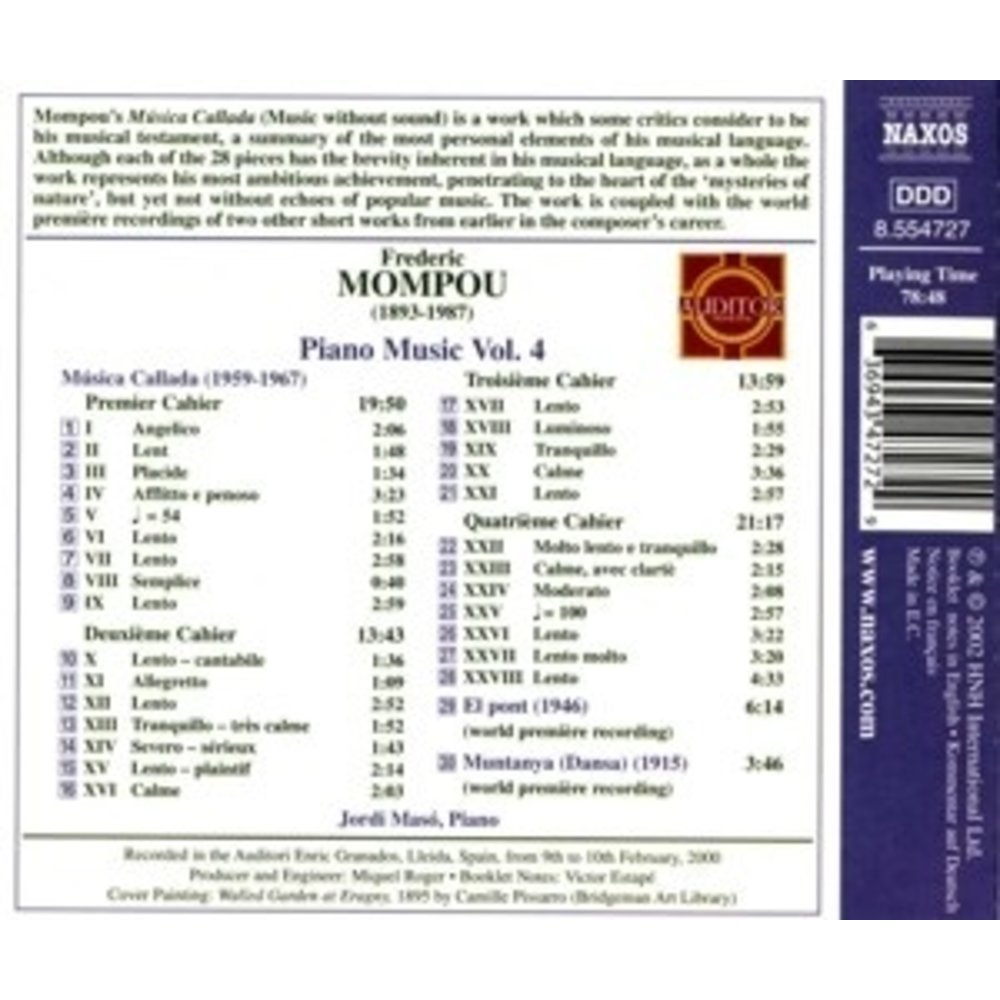 Naxos Piano Music Vol.4