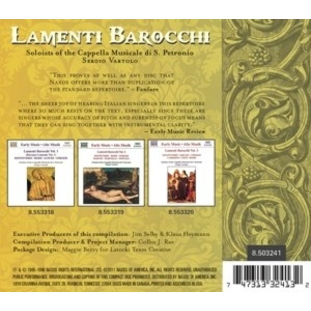 Naxos Lamenti Barocchi