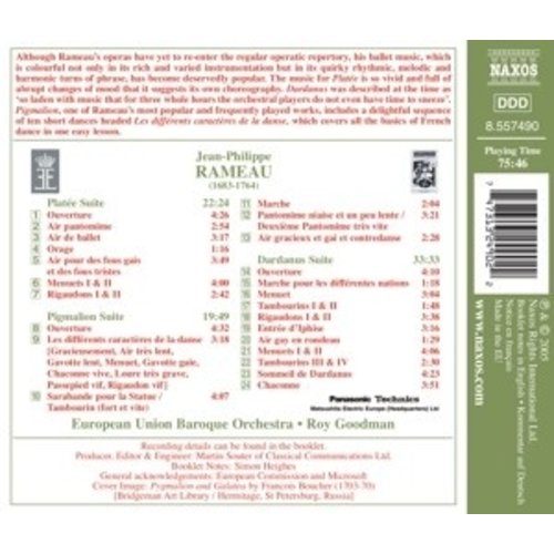 Naxos Rameau: Ballet Suites