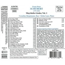 Naxos Mayrhofer-Lieder Vo.1 Naxos Mayrhofer-Lieder Vo.1