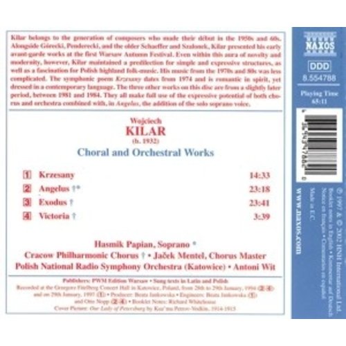 Naxos Kilar: Choral&Orchestral Works