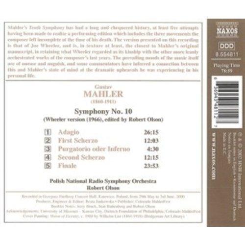 Naxos Mahler: Sym.no.10 (Wheeler)