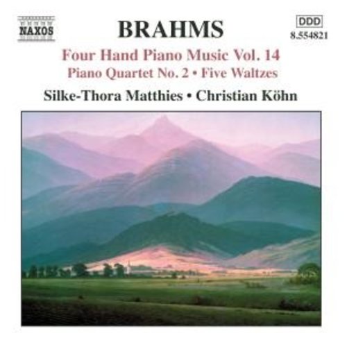 Naxos Brahms:four-Hand Piano Music14