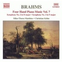 Naxos Brahms: 4Hand Pia. Mus. Vol. 7