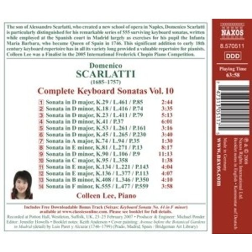 Naxos D.scarlatti: Keyb. Sonatas 10