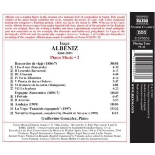 Naxos Albeniz: Piano Music Vol.2