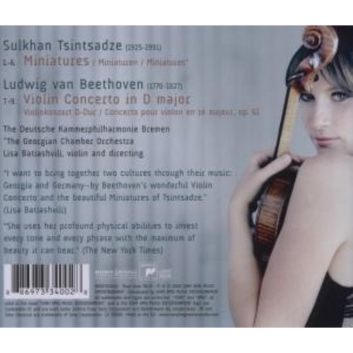 Sony Classical Violin Concerto In D Minor, Op. 61 - Tsintsadze: M