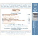 Naxos Taneyev: Orchestral Works