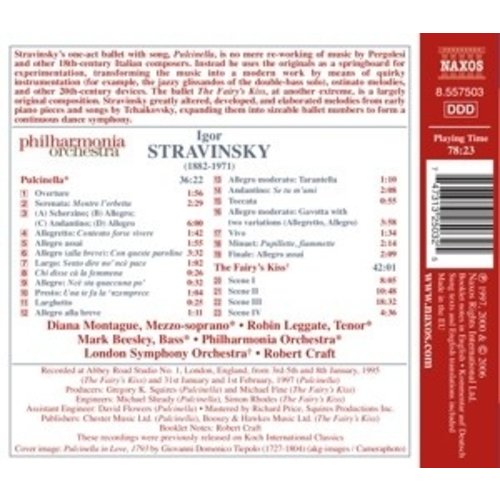 Naxos Stravinsky: Pulcinella