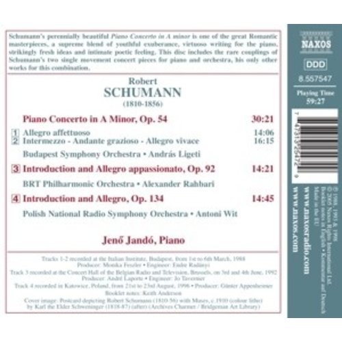 Naxos Schumann, R.: Piano Concerto