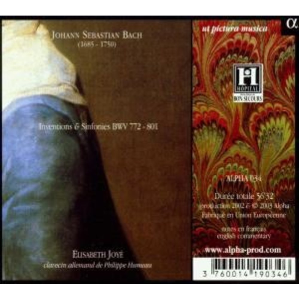 ALPHA Inventions+Sinfonies Bwv772-801