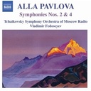 Naxos Alla Pavlova: Sym.nos.2 And 4