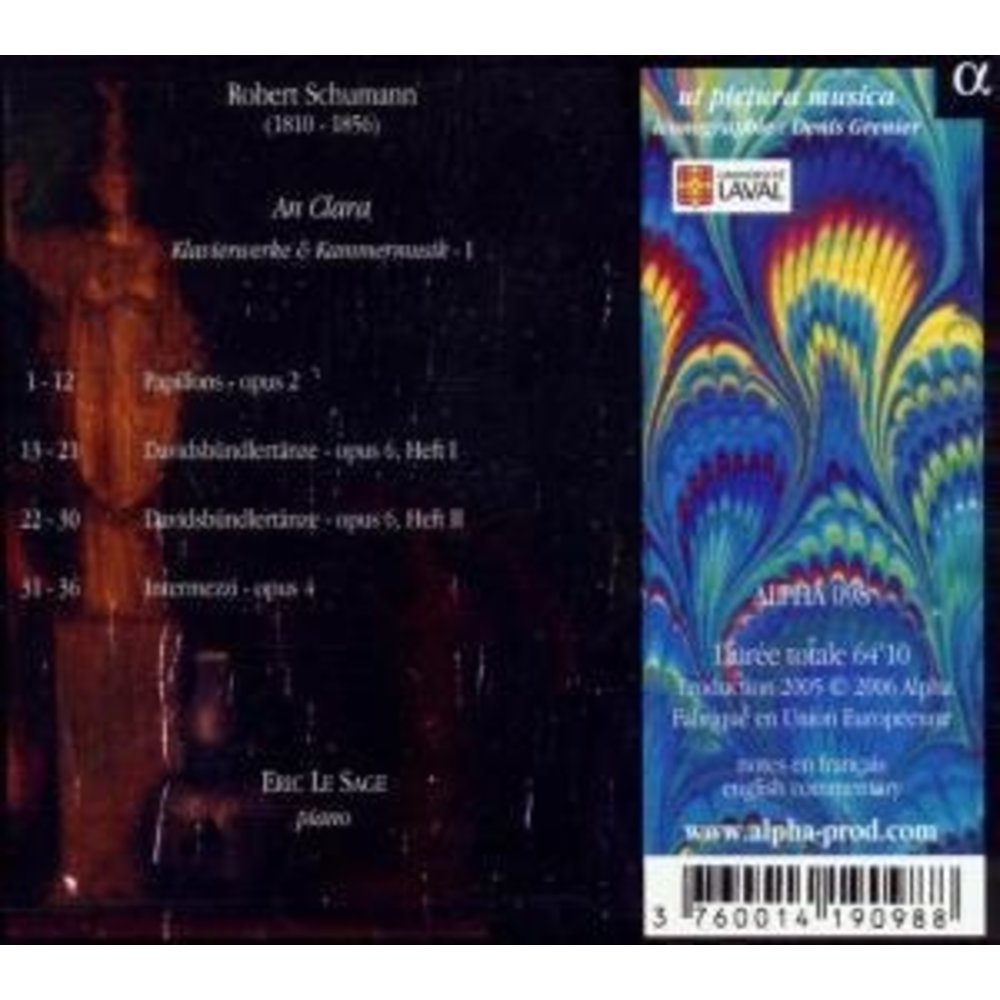 ALPHA Piano Works & Chamber Music I