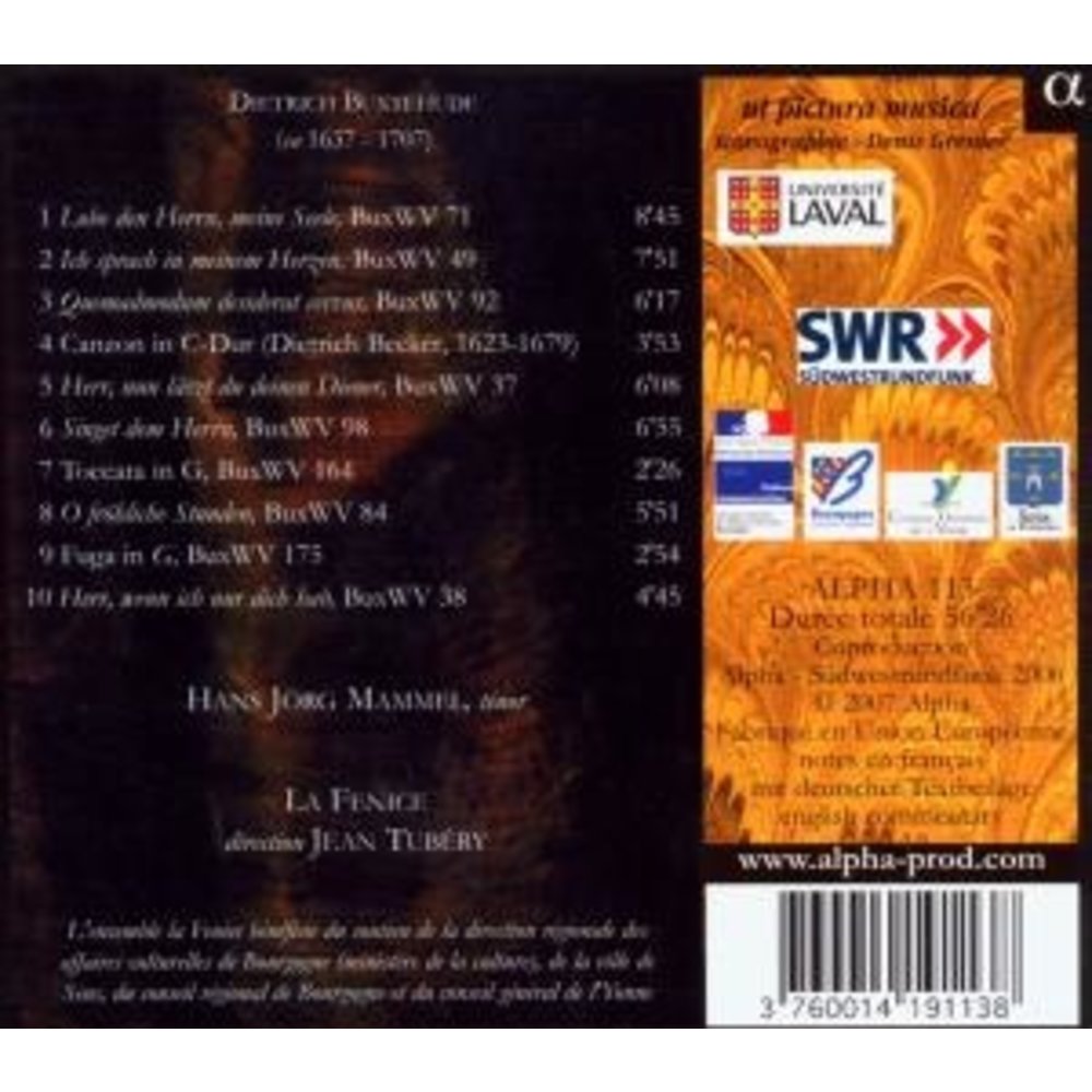 ALPHA O Frohliche Stunden-Cantates