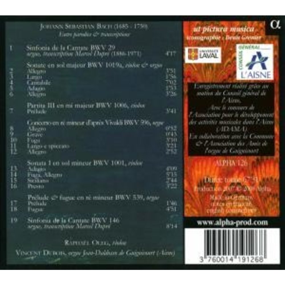 ALPHA Entre Parodies Et Transcriptions